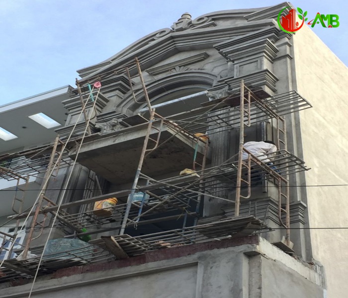 Hình ảnh thực tế công trình AMB thi công nhà phố tại Đà Nẵng