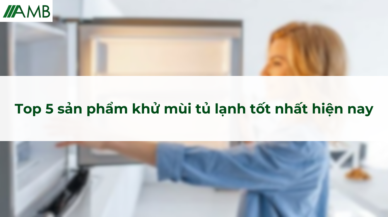 Top 5 sản phẩm khử mùi tủ lạnh tốt nhất hiện nay