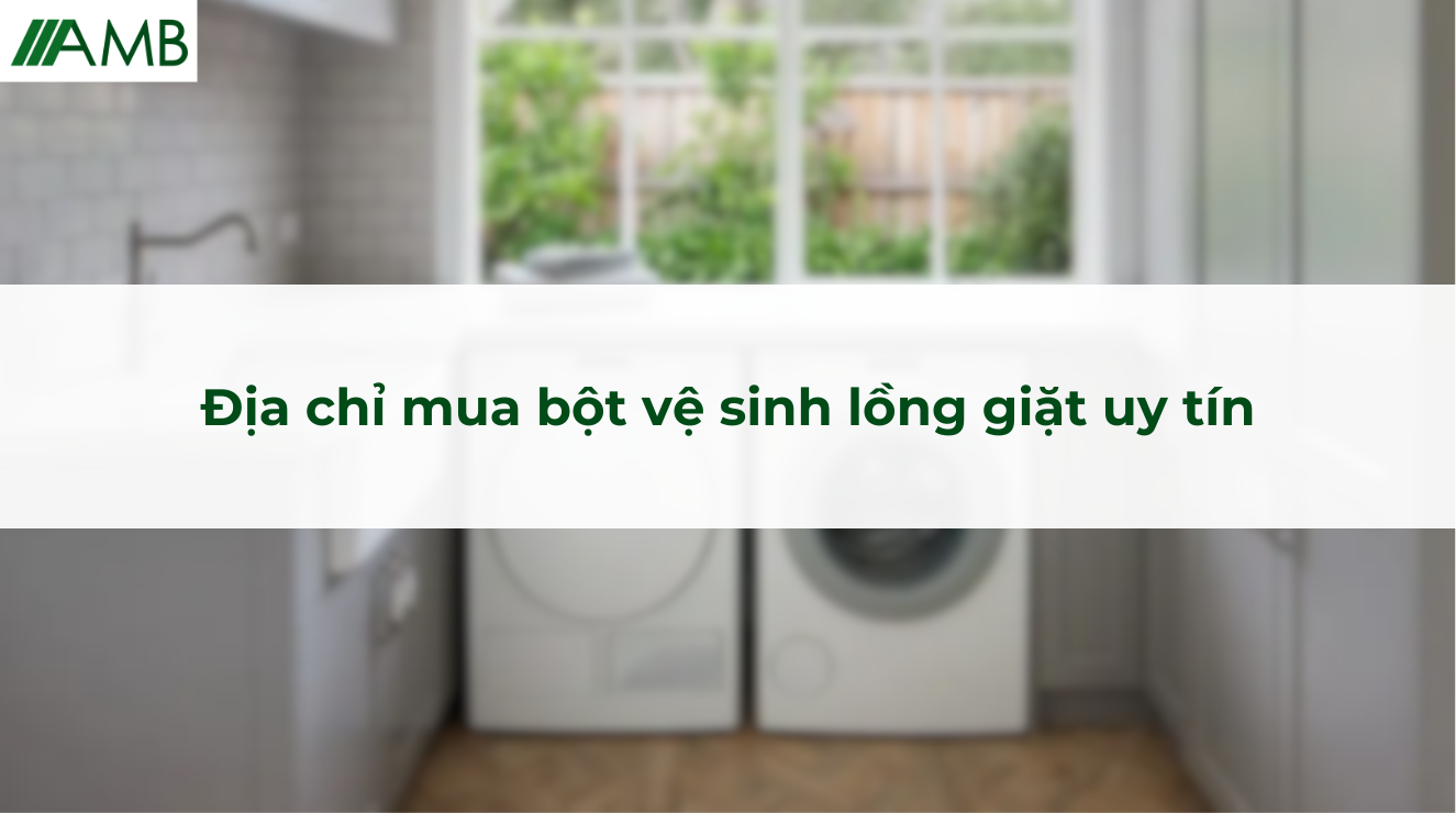 Địa chỉ mua bột vệ sinh lồng giặt uy tín
