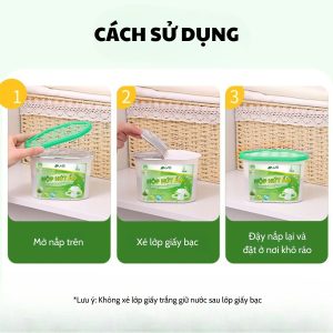 Cách sử dụng hộp hút ẩm AMB