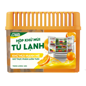 Hộp khử mùi tủ lạnh AMB tinh dầu cam tự nhiên